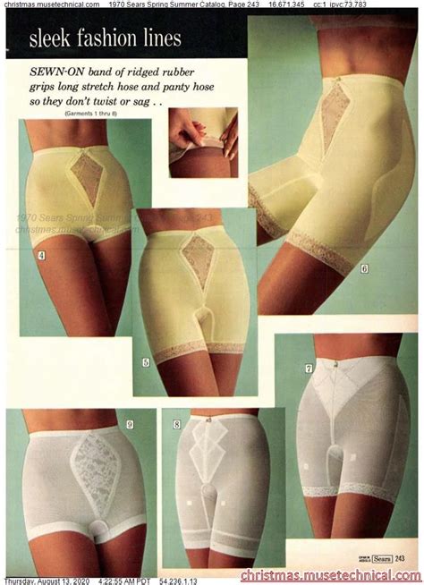 1970 Sears Spring Summer Catalog Page 243 Christmas Catalogs And Holiday Wishbooks Girdle