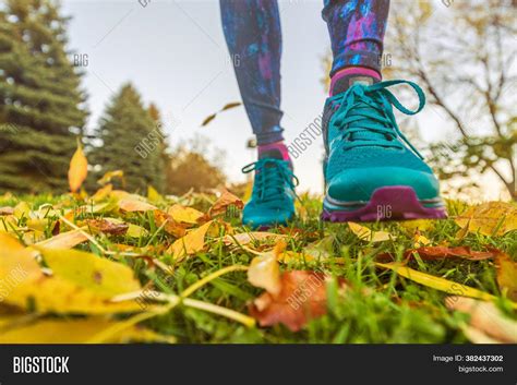 Walking Outdoor Autumn Image And Photo Free Trial Bigstock