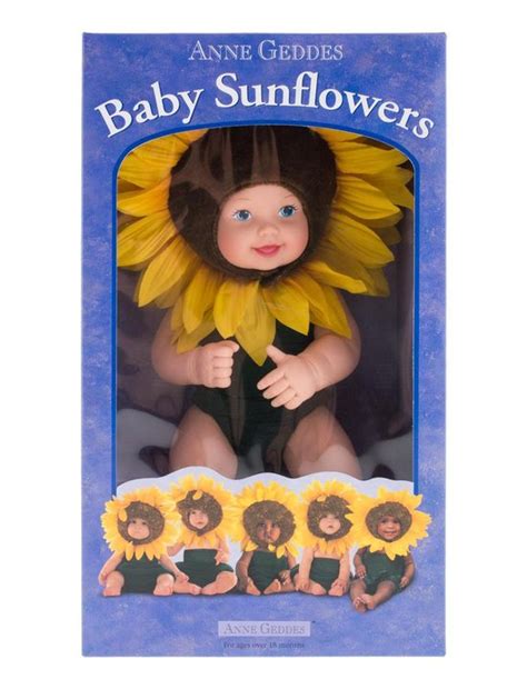 Baby Sunflowers Anne Geddes 40 Cm
