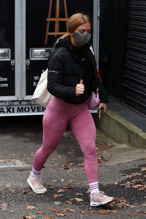 Maisie Smith Seen Outside Strictly Come Dancing Rehearsals In London