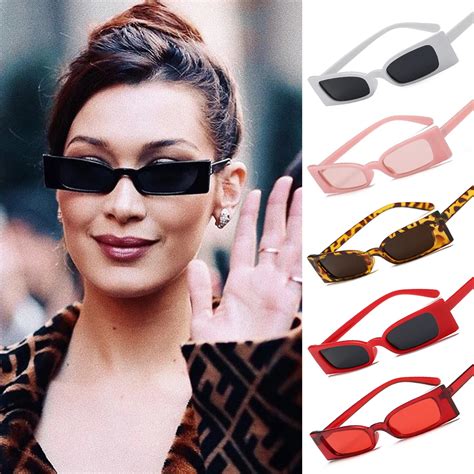 Wish Club 2019 New Fashion Women Sunglasses Leopard Pink Solid Color Sunglasses Retro Square