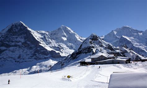Eiger Mönch And Jungfrau Bernese Oberland Panorama In The Swiss Alps