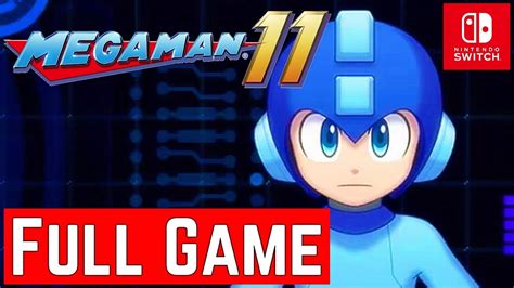 Mega Man 11 Switch Gameplay Walkthrough Part 1 Full Game No