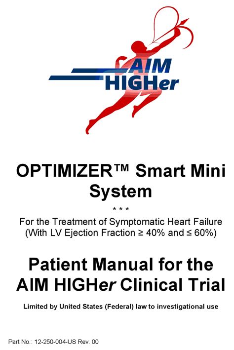 Impulse Dynamics Aim Higher Optimizer Patient Manual Pdf Download