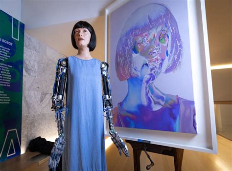 ‘i Cant Really Gouge Her Eyes Out Art Robot Stopped At Egypt Airport