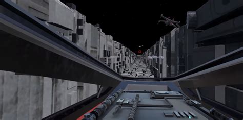 Fan Made Star Wars Vr Death Star Trench Run Also Researches Sim