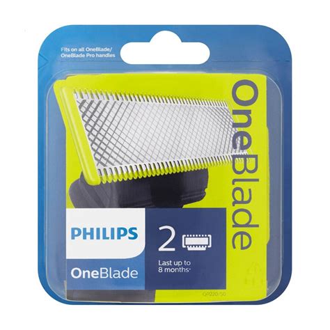 Philips Oneblade Replacement Blades Pack Of 2 Fits All