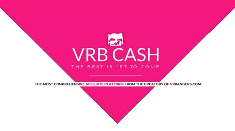 vr bangers offers vrb cash affiliate program