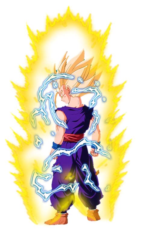 Ssj2 Teen Gohan With Aura By Princeofdbzgames On Deviantart