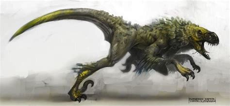 Turok 2 Jungle Raptor Creature Concept Art Creature Drawings