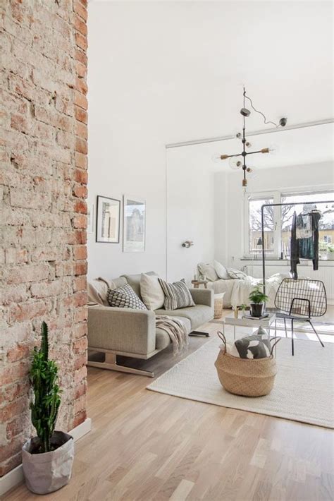 54 Eye Catching Rooms With Exposed Brick Walls Décoration Intérieure