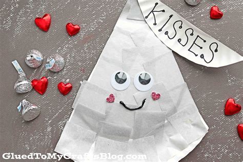 Paper Plate Hershey Kiss Craft
