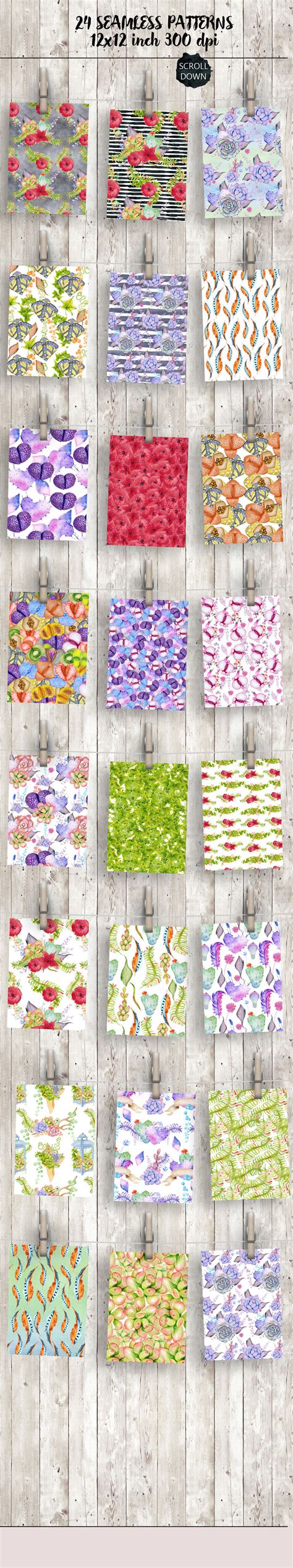 Cute succulent or cactus with happy face clip art set. Cute Succulents watercolor clipart By EvgeniiasArt ...