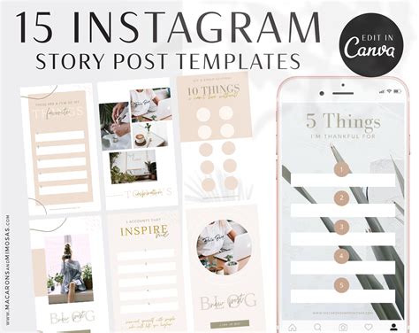 Paisley Instagram Story Templates • Macarons And Mimosas