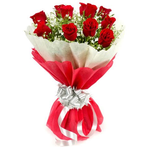 Flower Bouquet Pics Red Roses 50 Red Roses Bouquet In Dubai By Dfd