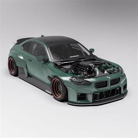 Widebody Patina Bmw M2 Has Different M Performance Parts Like An