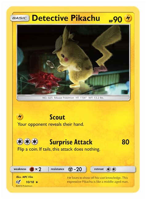 More Pokémon Tcg Detective Pikachu Cards Revealed