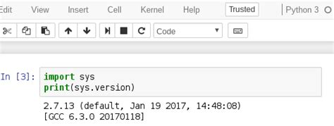 How to check what version of jupyter notebook you have. Jupyter running wrong python kernel · Issue #270 · jupyter ...