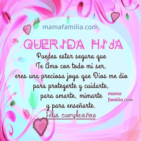 ️ Frases Dedicatorias De Bendiciones Y Feliz Cumpleaños Para Mi Hija