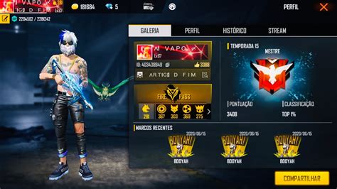 For example, you can create an original user name with a name. Minha conta Free Fire atualizado ( vapø YT FF ) - YouTube