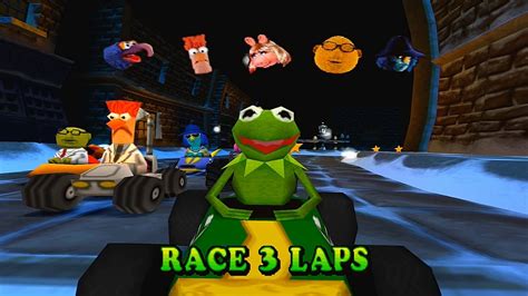 Retro Gaming Ps1 Muppet Racemania Race League A Hd 60fps