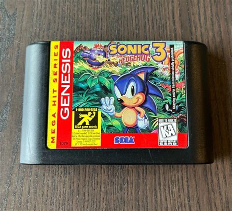 Mavin Sonic The Hedgehog 3 Sega Genesis 1994 Cartridge Only