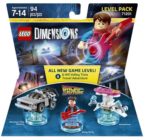 Lego Dimensions Back To The Future Level Pack Revealed Bricks And Bloks