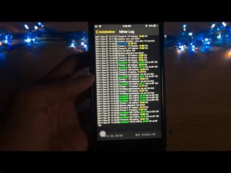 You can use our monitoring app for android and ios. How to mine bitcoin on iPhone ? - YouTube