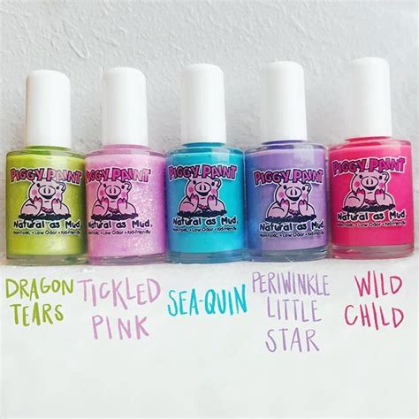 Safe Non Toxic Water Based Nail Polish For Kids Piggy Paint In 2020