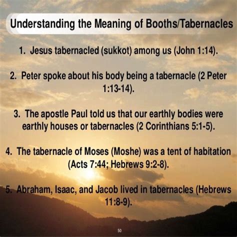 Feast Of Tabernacles Feast Of Tabernacles Sukkot Feasts Of The Lord