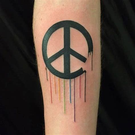 15 Best Peace Tattoo Designs To Enhance Your Beauty Peace Sign