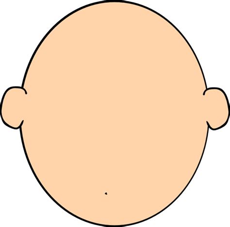 Plain Head Outline Clip Art At Vector Clip Art Online