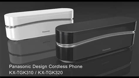 Panasonic Kx Tgk3 Super Stylish Cordless Phone Youtube