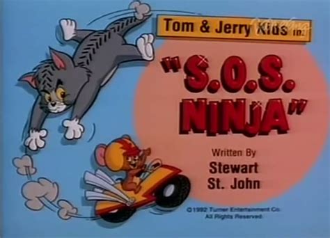 Tom chases jerry in a department store while escaping a guard dog who wants the kitten to throw frisbees for his enjoyment against his will. S.O.S. Ninja | Tom and Jerry Kids Show Wiki | Fandom ...