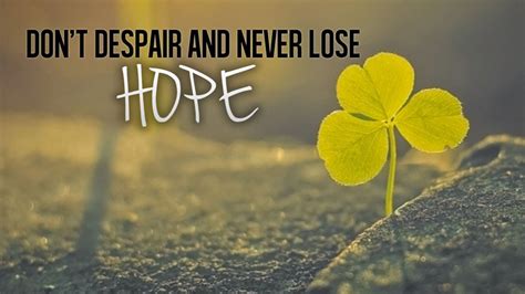 29 Short Losing Hope Quotes