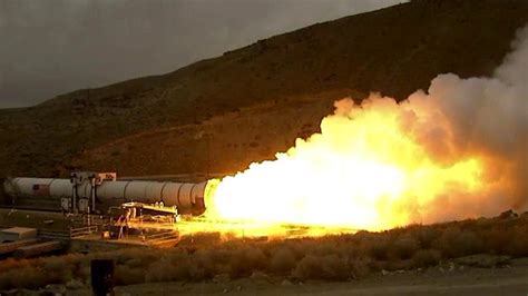 Nasa Test Fires Its Most Powerful Booster Rocket Fox News Video