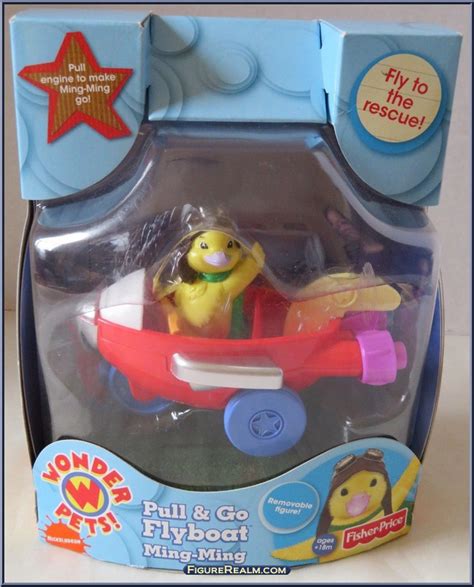 Ming Ming Flyboat Wonder Pets Pull Backs Fisher Price Action Figure