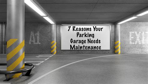 7 Reasons Your Parking Garage Needs Maintenance Md Paving Pros
