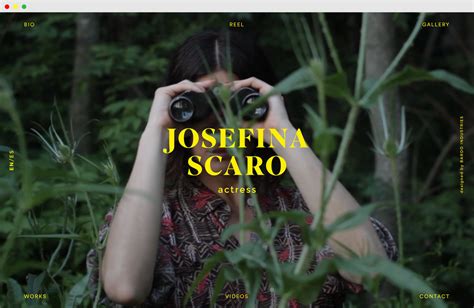 Josefina Scaro Actress · Bardo Industries · Awesomeweb