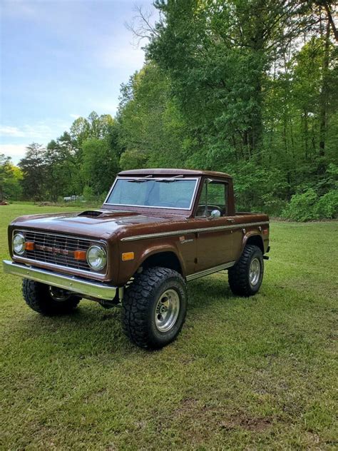 1974 Ford Bronco Suv White 4wd Manual Classic Ford Bronco 1974 For Sale
