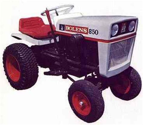Bolens 1050 Tractor Manuals Service Parts Owners