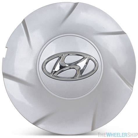 Hyundai Wheel Center Caps Oe Rim Caps Silver W Chrome Logo My Xxx Hot
