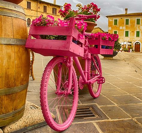 Bicycle Planters Add A Whimsical Look To Your Garden