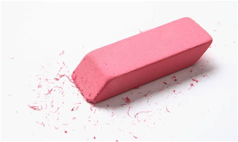 A Pink Pencil Eraser