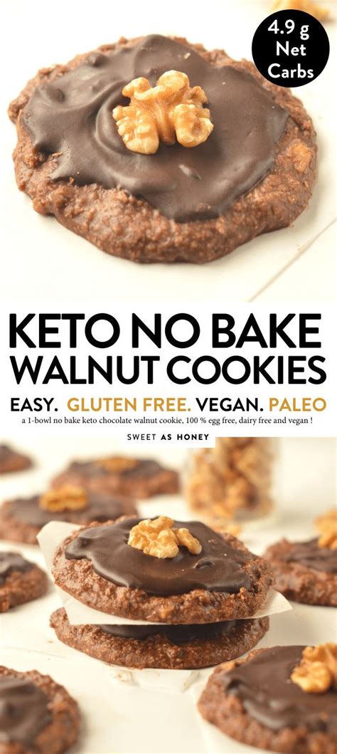 Remove the pan from the heat and stir in the peanut or seed butter, oats, and vanilla until combined. KETO NO BAKE WALNUTS COOKIES in 5 minutes #ketocookies # ...