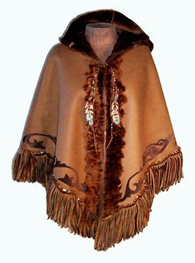 Custom Made Leather Ponchos From Gossamer Wings Native American