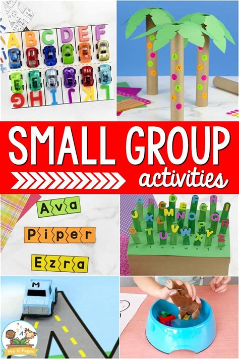 Small Group Activities For Preschool Pre K Pages Small Group
