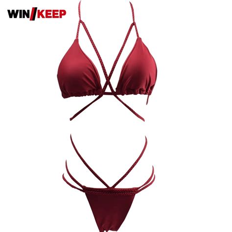 2018 New Sexy Bikini Sets Women Hot Spring Bathing Suit Female Big Chest Small Breasts Gathered
