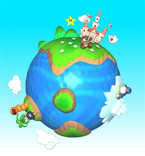 Super Mario 64 Box Art Globe Logo Mistake Explained Sm128c