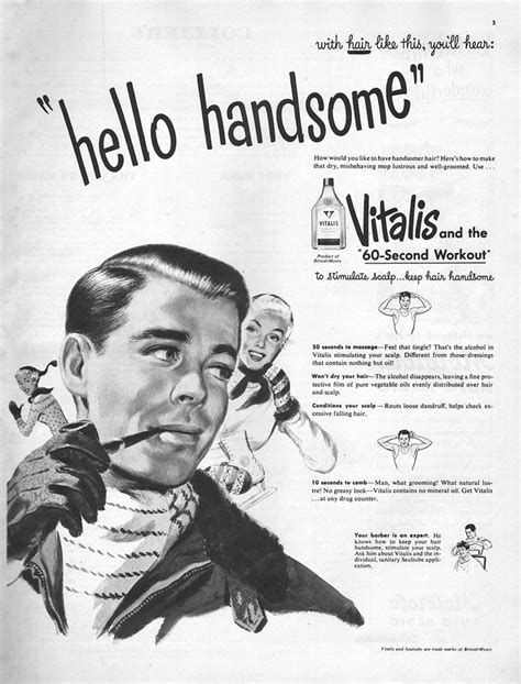Hair tonic is an item in the mardek series. Vitalis - 1948 | Vitalis hair tonic, Hair tonic, Handsome men